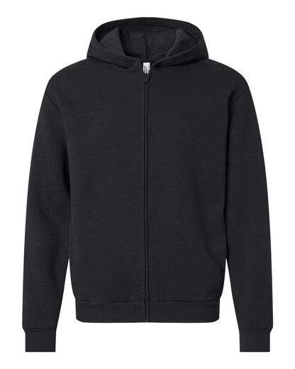 American Apparel RF497 - ReFlex Fleece Full-Zip Hoodie - Black