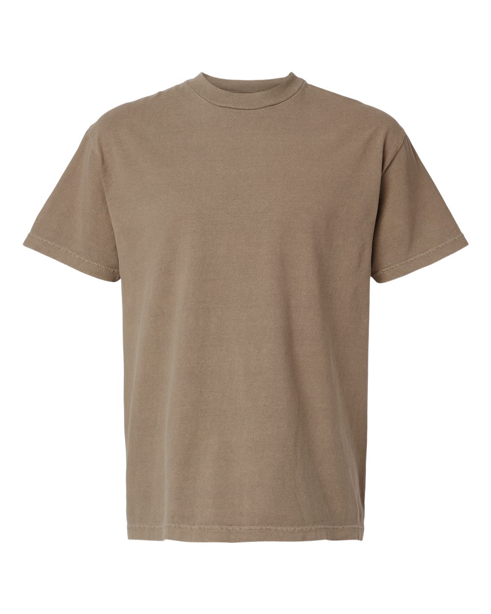 American Apparel 1301GD - Unisex Garment-Dyed Heavyweight Cotton Tee - Faded Brown