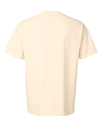 American Apparel 1301GD - Unisex Garment-Dyed Heavyweight Cotton Tee - Faded Cream Back