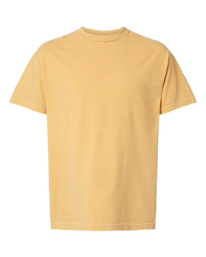 American Apparel 1301GD - Unisex Garment-Dyed Heavyweight Cotton Tee - Faded Mustard