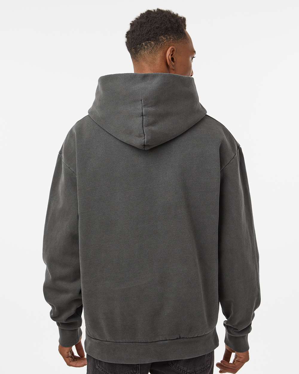 Independent Trading Co. IND420XD -  Not instock Mainstreet Hooded Sweatshirt - Pigment Black Back