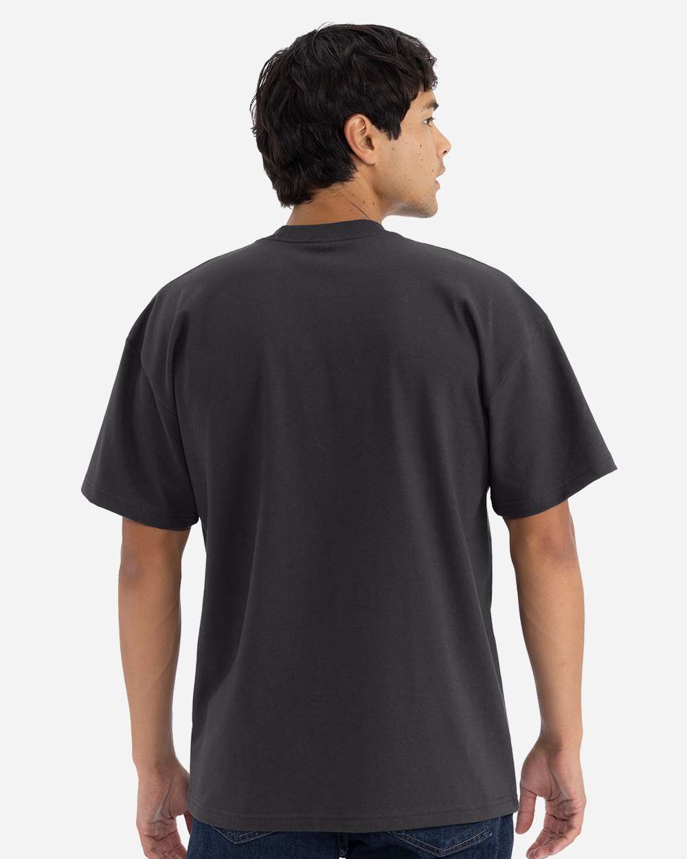 Next Level 7200 - Heavyweight T-Shirt - Graphite Black Back