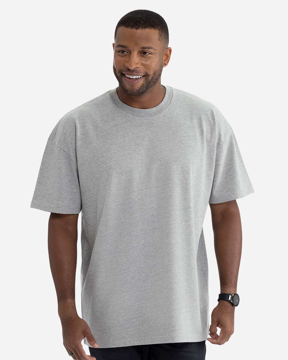 Next Level 7200 - Heavyweight T-Shirt - Heather Grey