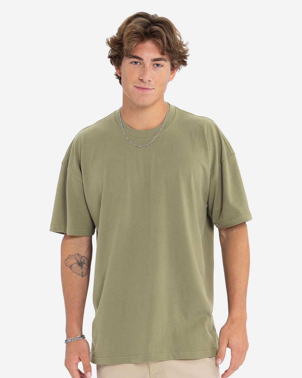 Next Level 7200 - Heavyweight T-Shirt - Light Olive