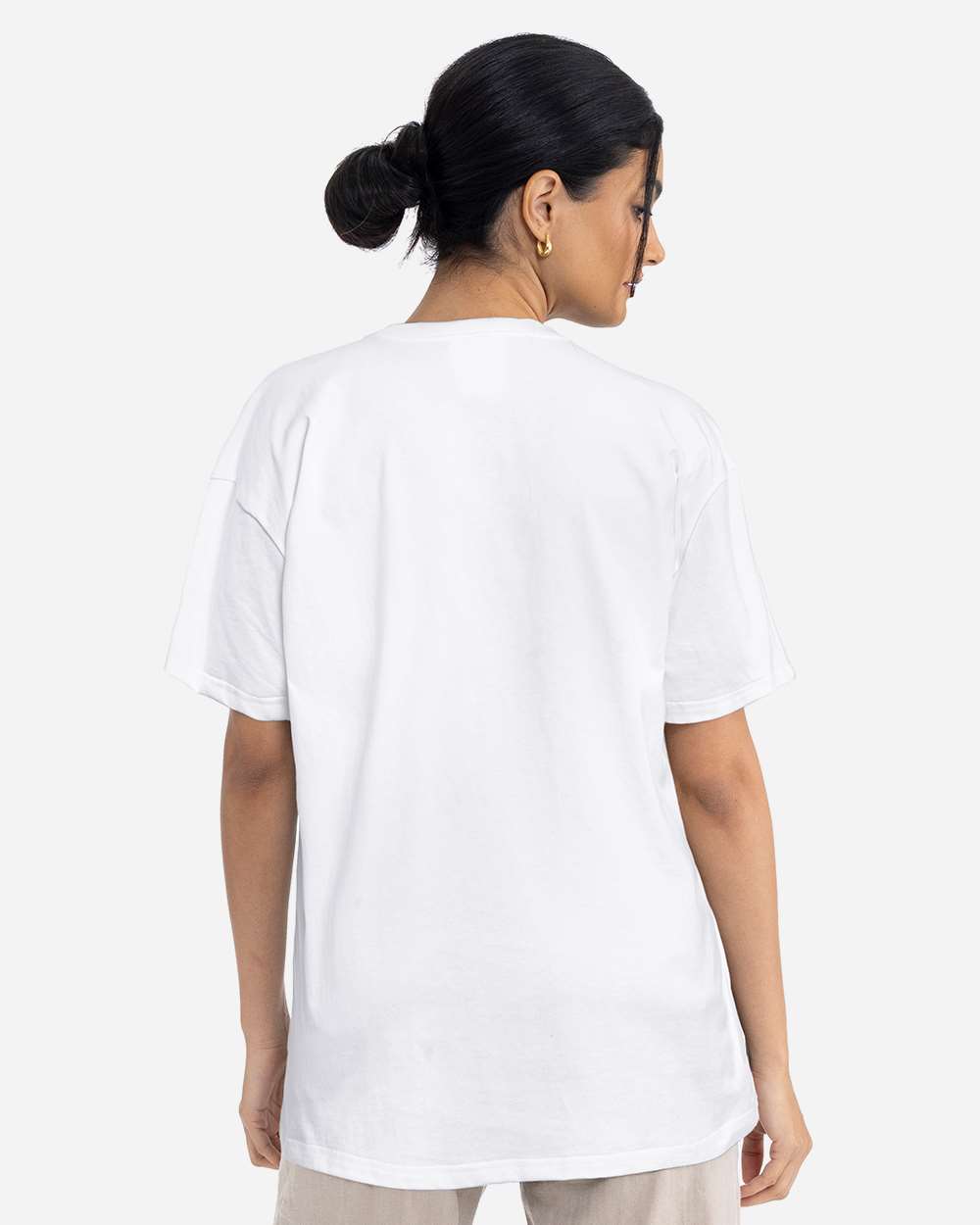 Next Level 7200 - Heavyweight T-Shirt - White Back
