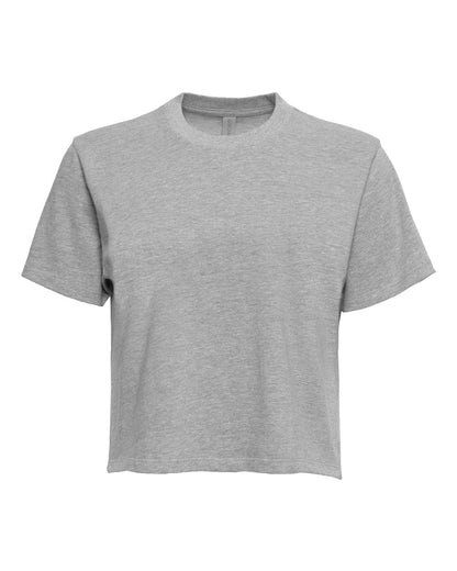 Next Level 7610N - Women's Heavyweight Boxy T-Shirt - Heather Grey