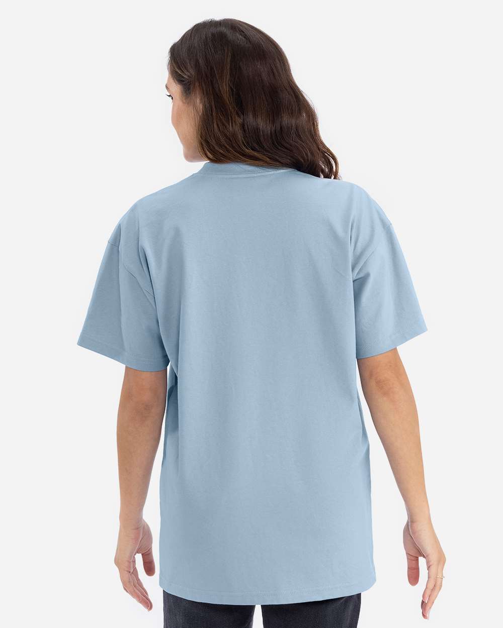 Next Level 7200 - Heavyweight T-Shirt - Stonewash Denim Back