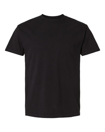 American Apparel 1301GD - Unisex Garment-Dyed Heavyweight Cotton Tee - True Black