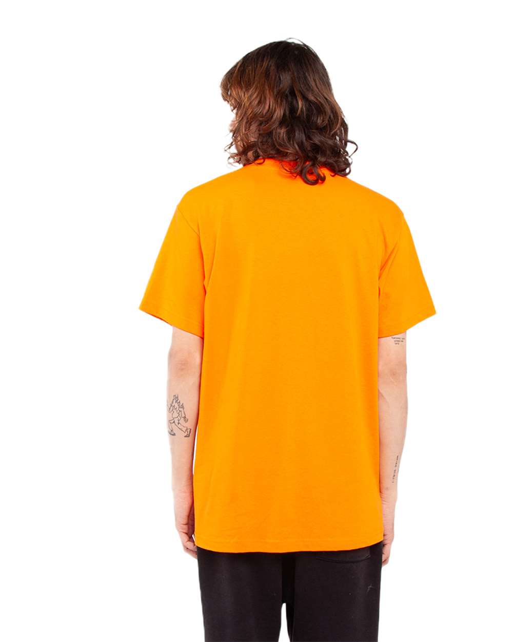 Shaka Wear SHASS - Unisex Active T-Shirt - Orange Back