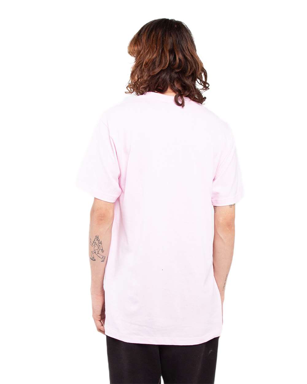 Shaka Wear SHASS - Unisex Active T-Shirt - Pink Back