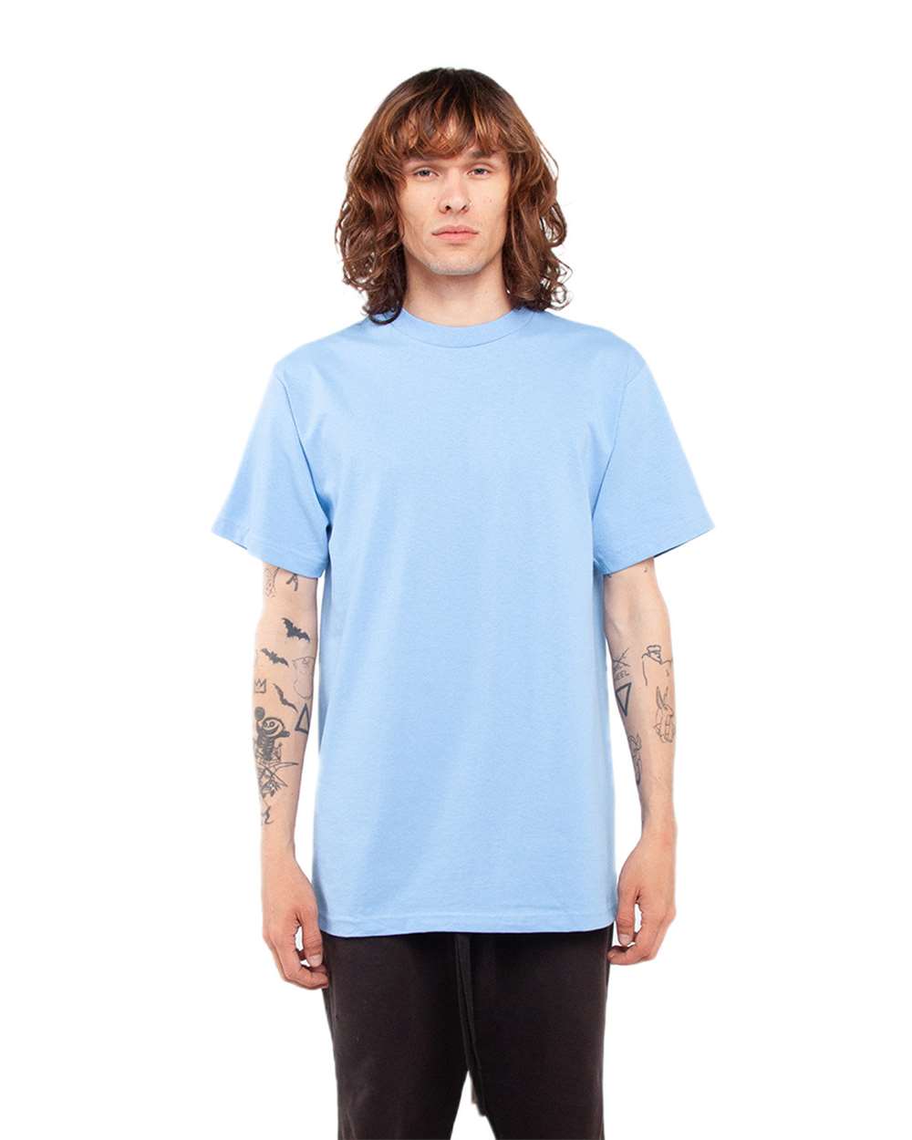Shaka Wear SHASS - Unisex Active T-Shirt - Sky Blue