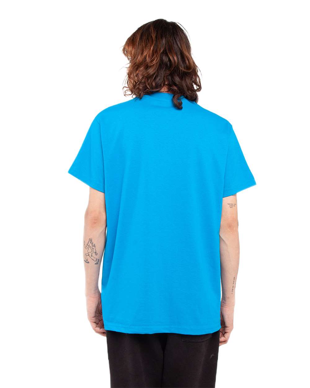 Shaka Wear SHASS - Unisex Active T-Shirt - Turquoise Back