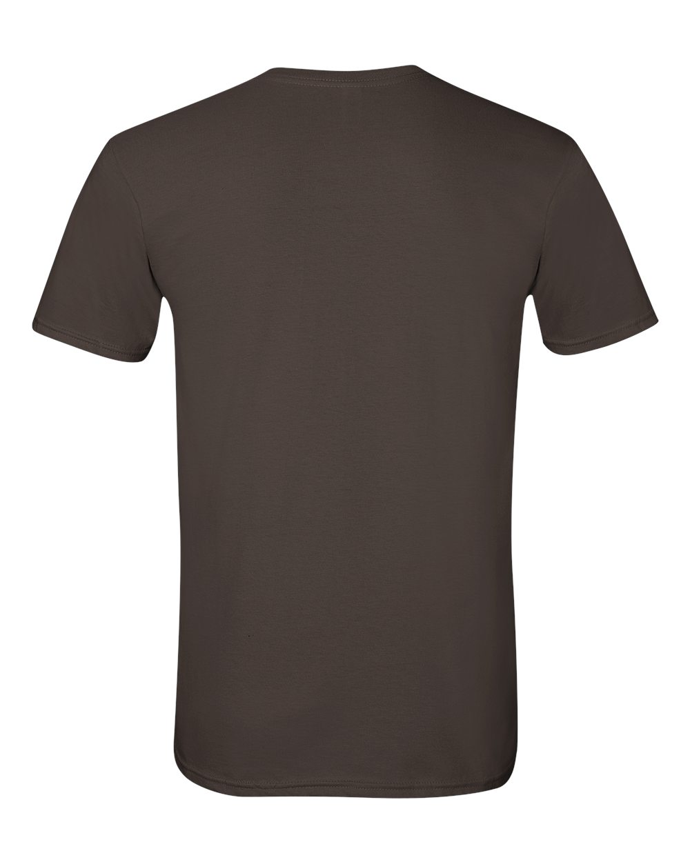 Gildan 64000 - Unisex Softstyle® T-Shirt - Dark Chocolate Back