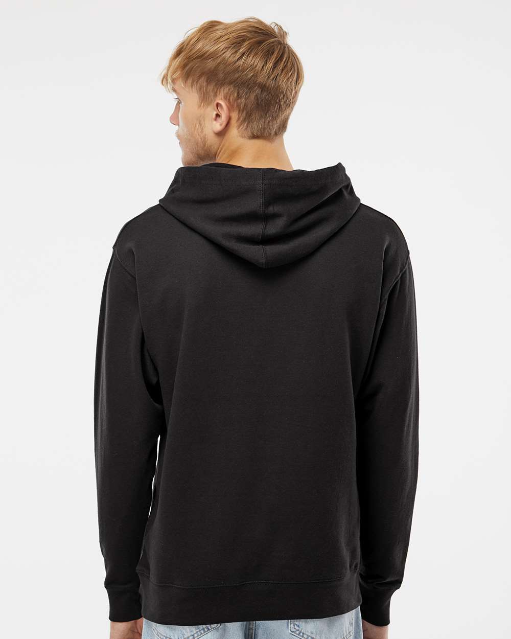 Independent Trading Co. SS4500 - Midweight Hooded Sweatshirt - Black Back