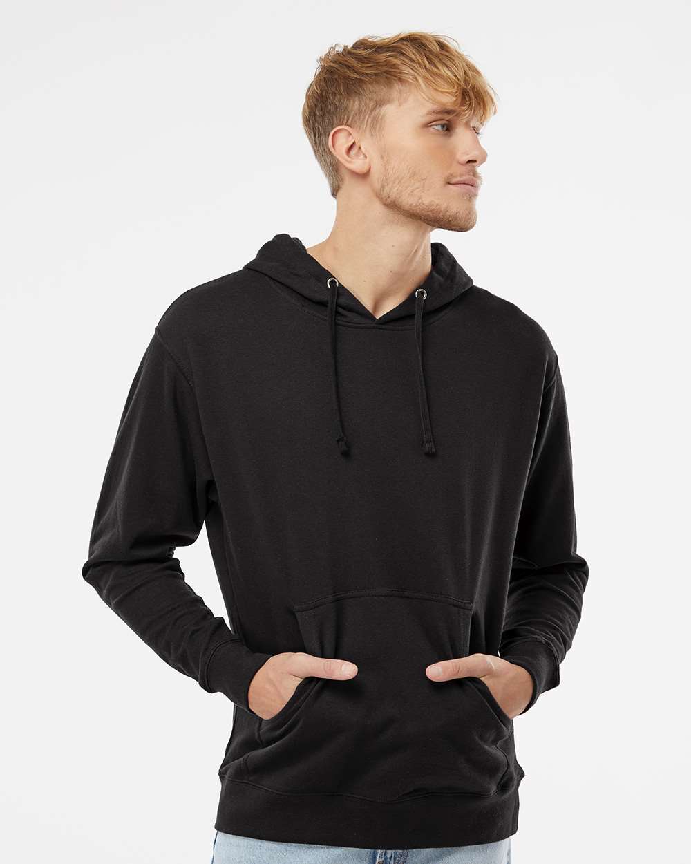 Independent Trading Co. SS4500 - Midweight Hooded Sweatshirt - Black