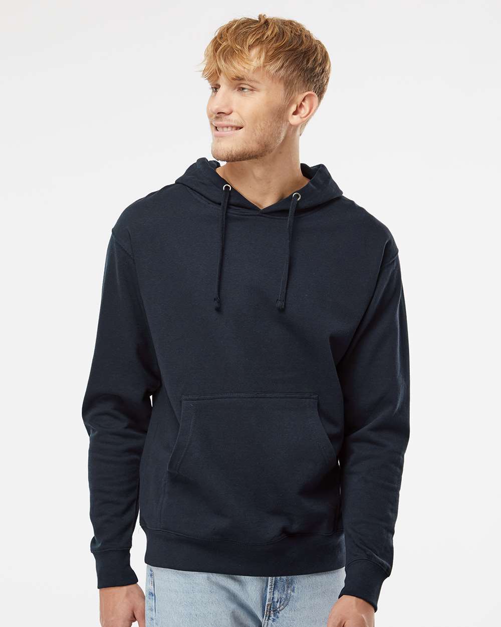 Independent Trading Co. SS4500 - Midweight Hooded Sweatshirt - Classic Navy