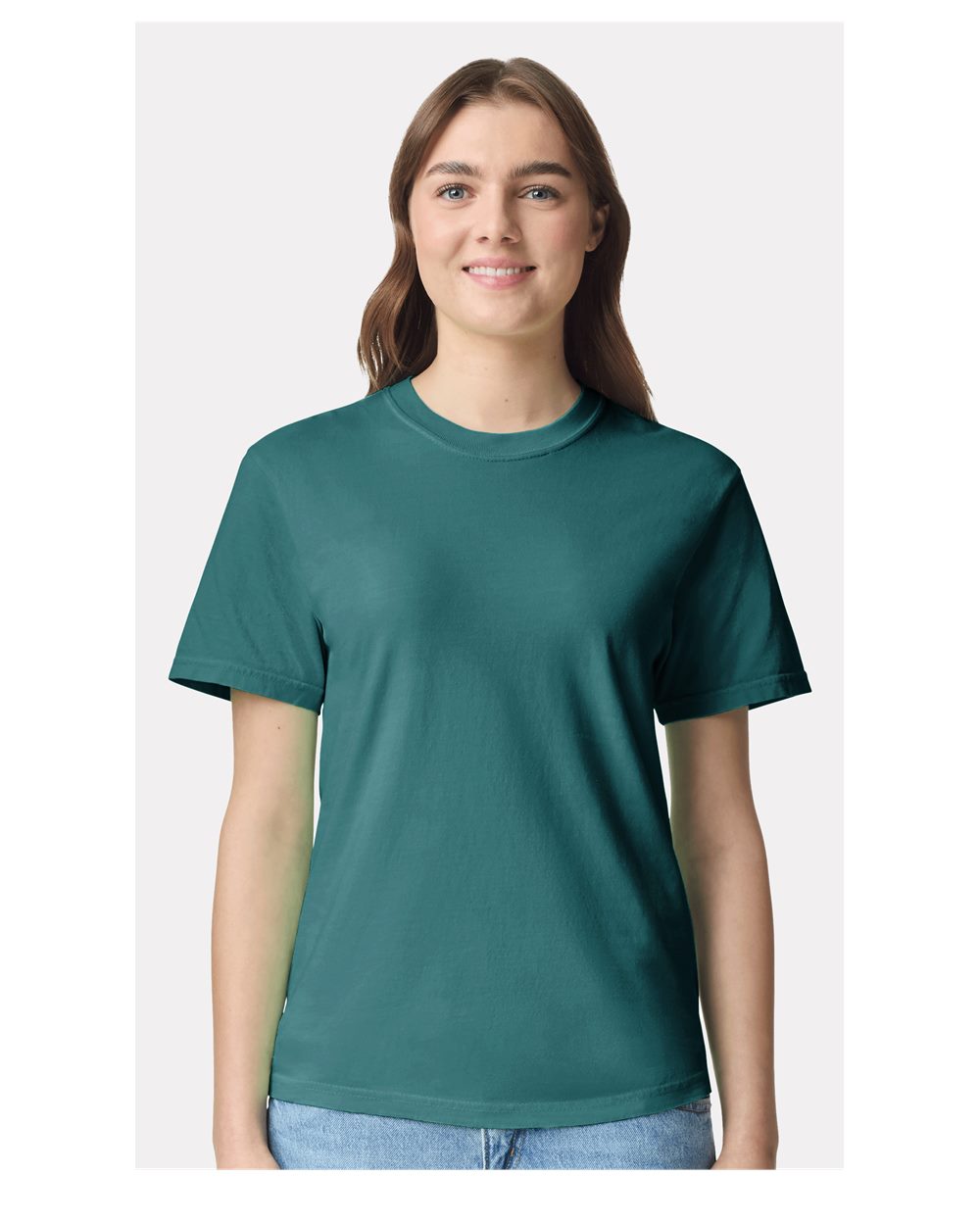 Comfort Colors 1717 - Unisex Garment-Dyed Heavyweight T-Shirt - Seafoam