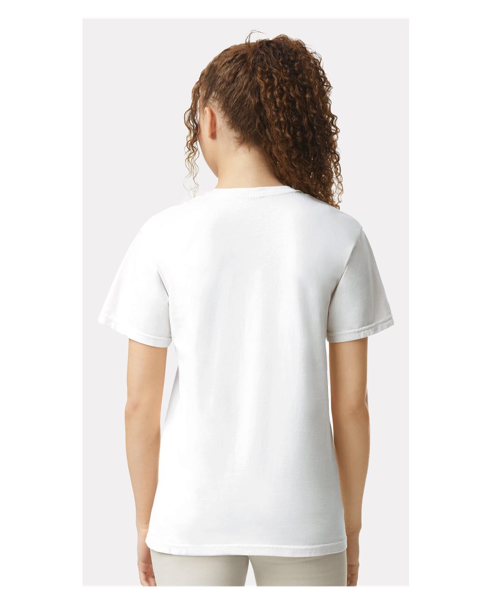 Comfort Colors 1717 - Unisex Garment-Dyed Heavyweight T-Shirt - White Back