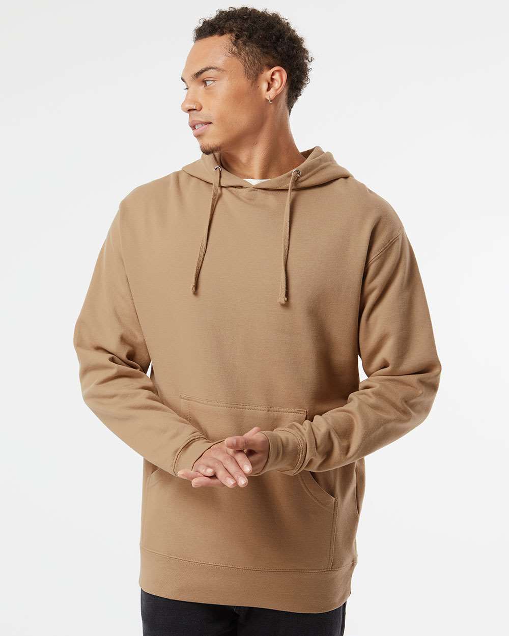 Independent Trading Co. SS4500 - Midweight Hooded Sweatshirt - Sandstone