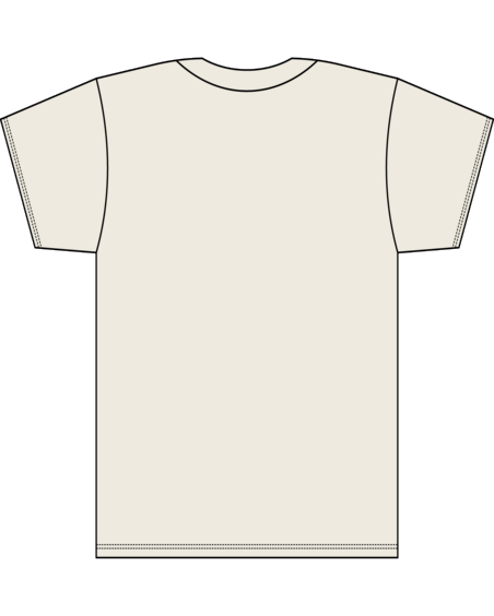 Next Level 7610N - Women's Heavyweight Boxy T-Shirt - Bone Back