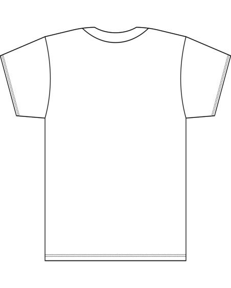 Next Level 7610N - Women's Heavyweight Boxy T-Shirt - White Back