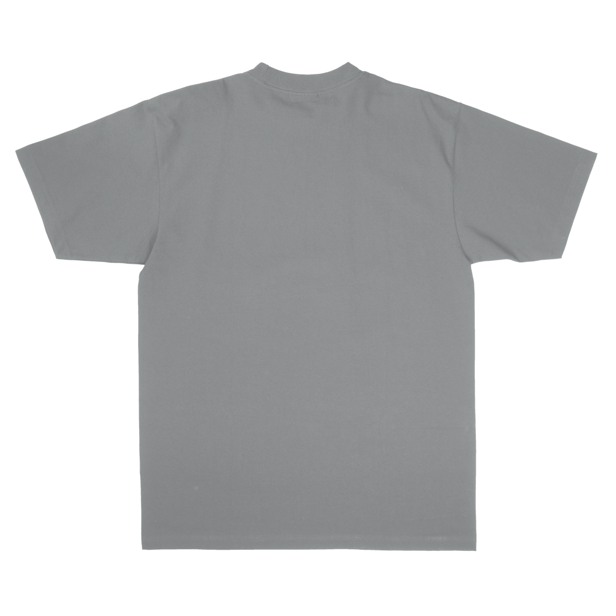 Shaka Wear SHMHSS - Unisex Max Heavyweight T-Shirt - Heather Grey Back