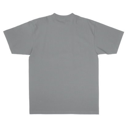 Shaka Wear SHMHSS - Unisex Max Heavyweight T-Shirt - Heather Grey Back