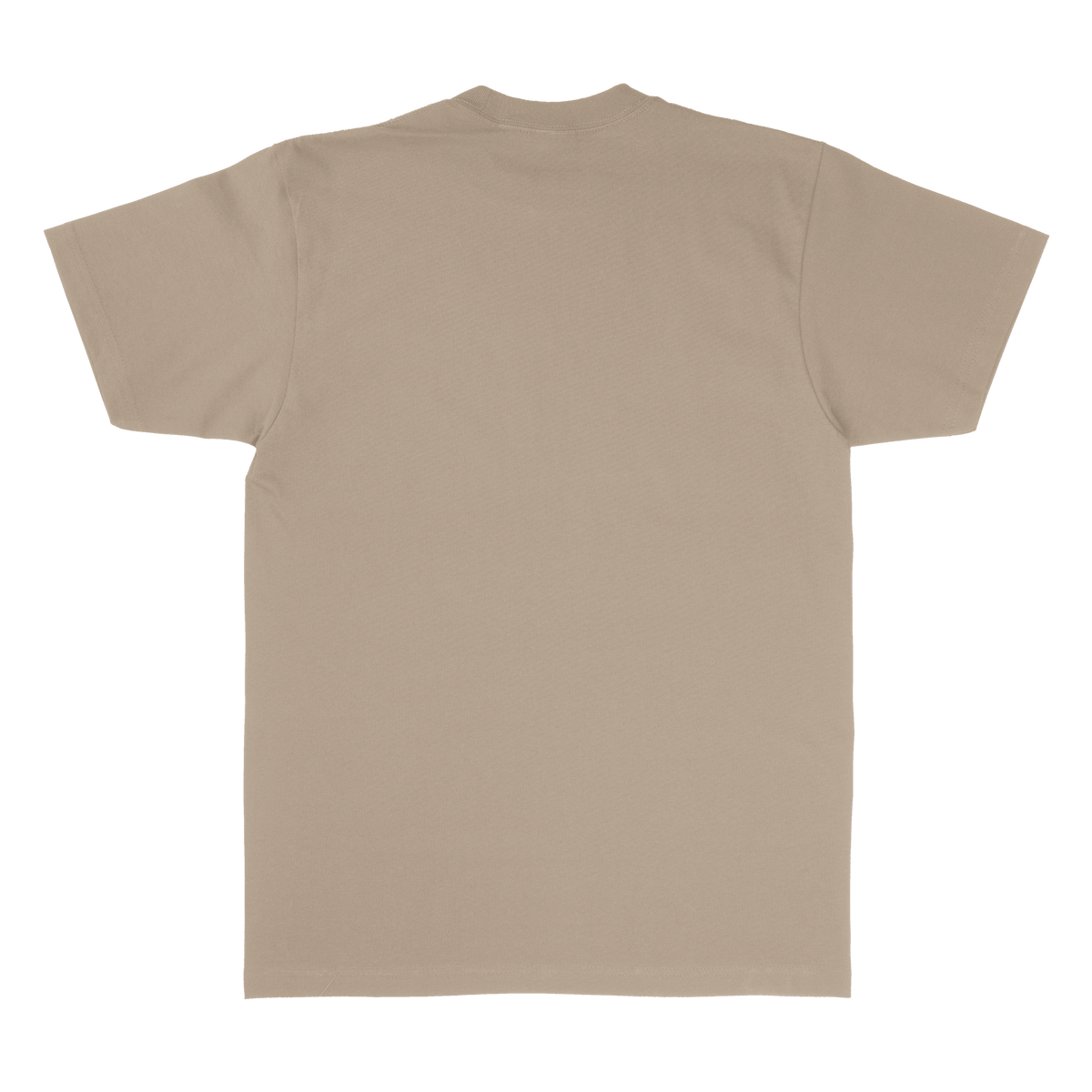 Shaka Wear SHASS - Unisex Active T-Shirt - Khaki Back