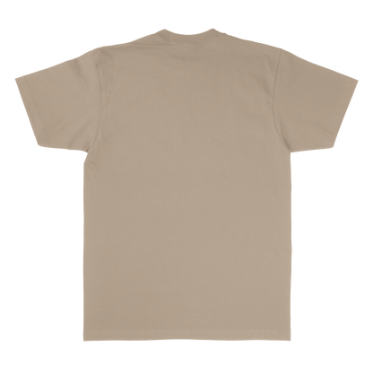 Shaka Wear SHASS - Unisex Active T-Shirt - Khaki Back