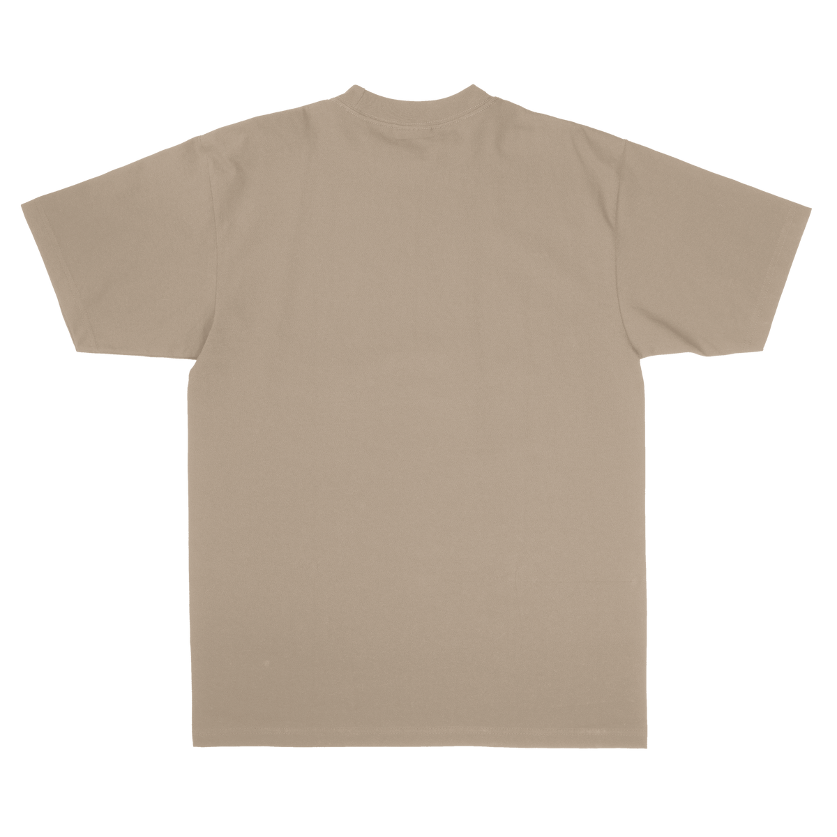 Shaka Wear SHMHSS - Unisex Max Heavyweight T-Shirt - Khaki Back