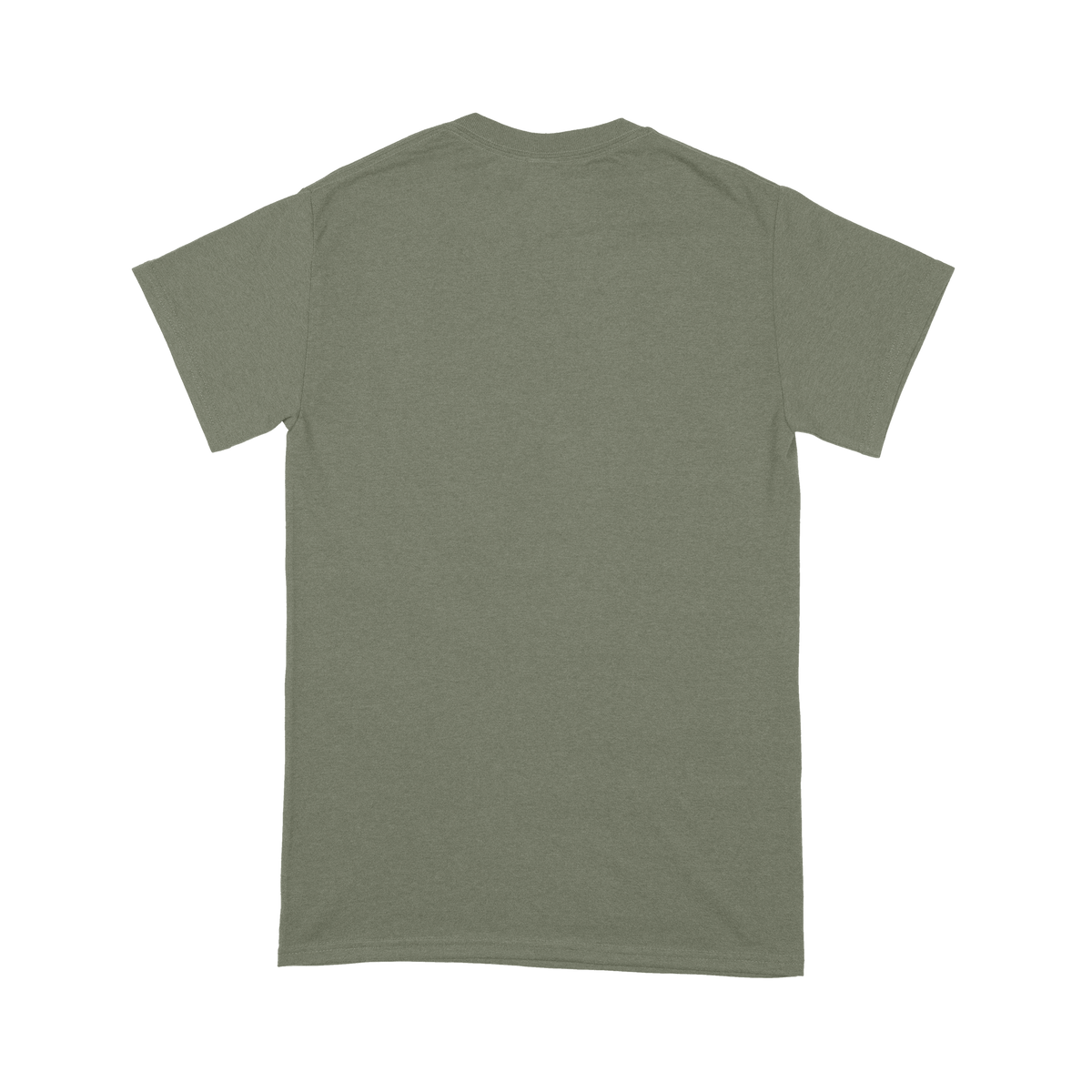 Gildan 5000 - Heavy Cotton™ T-Shirt - Military Green Back