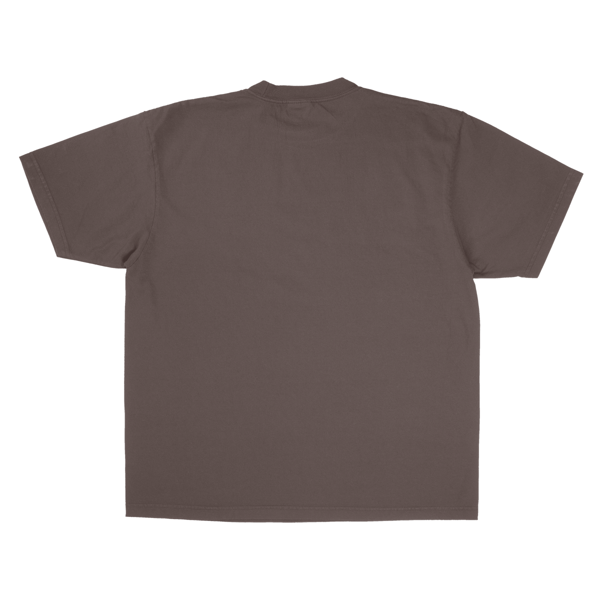 Shaka Wear SHGD - Unisex Max Heavyweight Garment-Dyed T-Shirt - Mocha Back