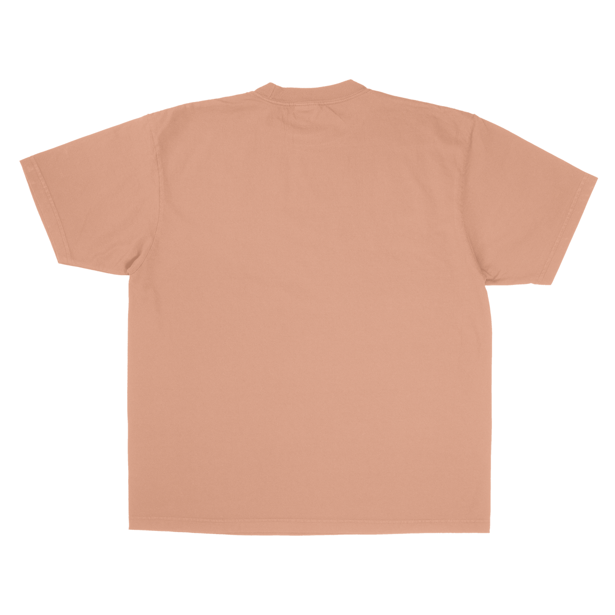 Shaka Wear SHGD - Unisex Max Heavyweight Garment-Dyed T-Shirt - Peach Back