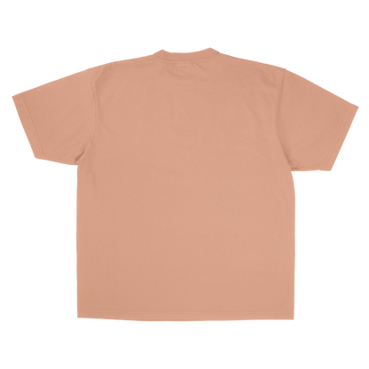 Shaka Wear SHGD - Unisex Max Heavyweight Garment-Dyed T-Shirt - Peach Back