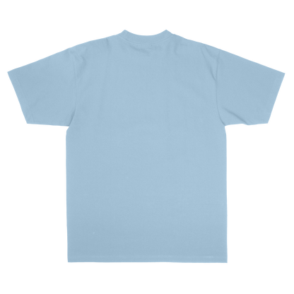 Shaka Wear SHMHSS - Unisex Max Heavyweight T-Shirt - Powder Blue Back