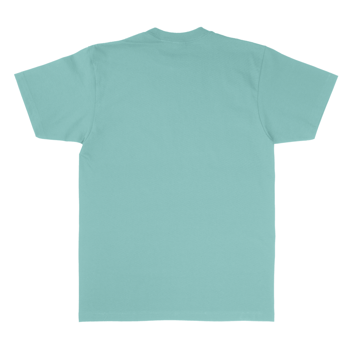 Shaka Wear SHASS - Unisex Active T-Shirt - Tiffany Blue Back