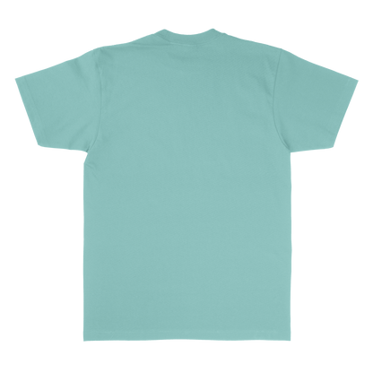 Shaka Wear SHASS - Unisex Active T-Shirt - Tiffany Blue Back