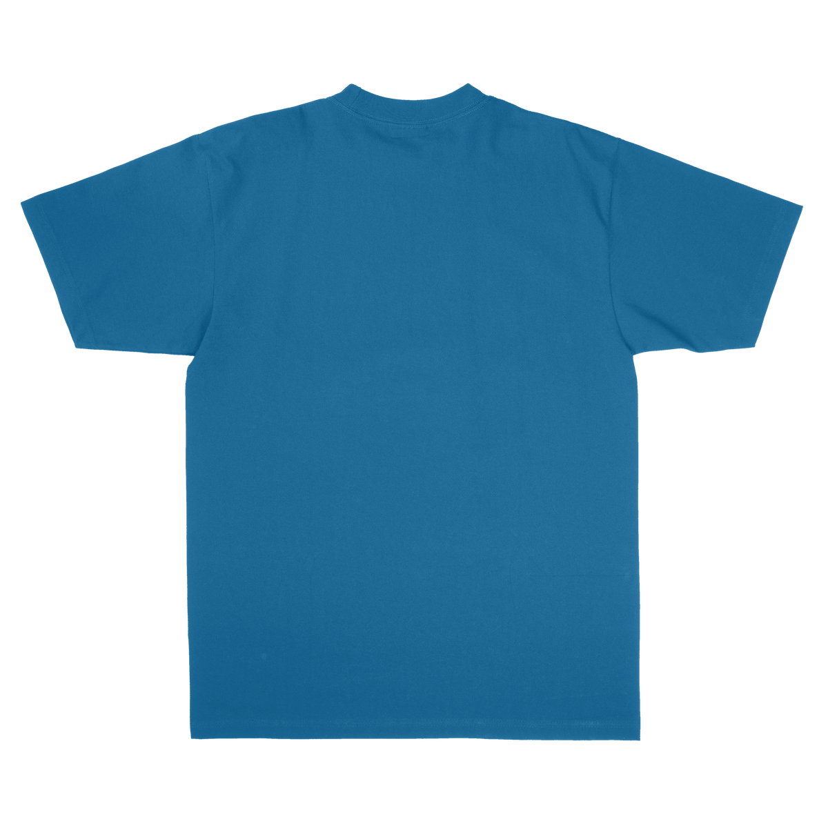 Shaka Wear SHMHSS - Unisex Max Heavyweight T-Shirt - Turquoise Back