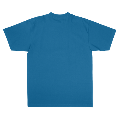 Shaka Wear SHMHSS - Unisex Max Heavyweight T-Shirt - Turquoise Back