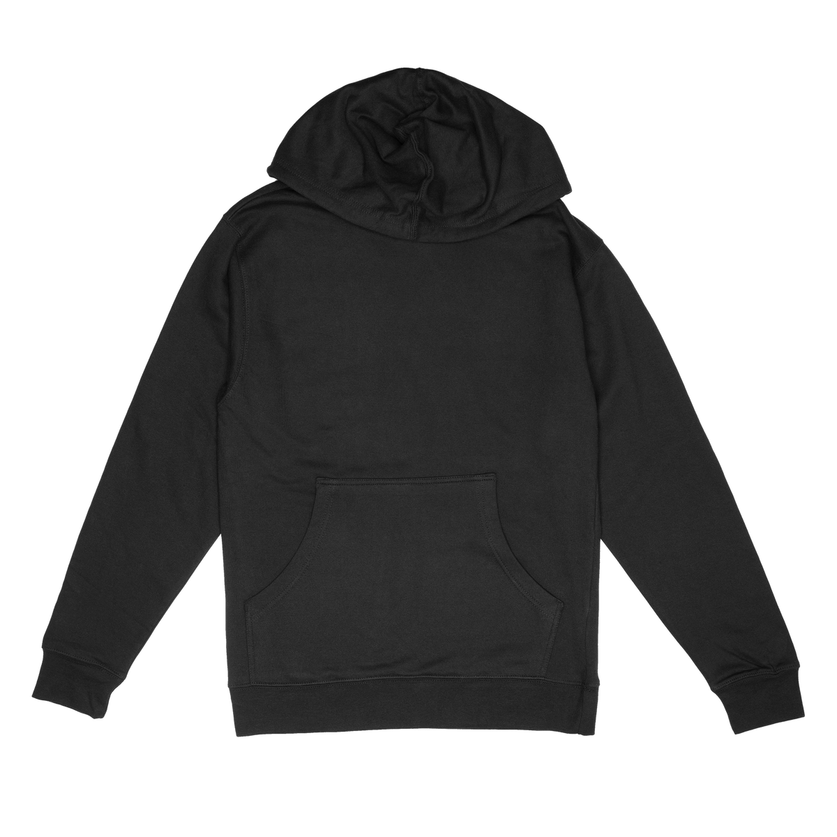 Independent Trading Co. SS4500 - Midweight Hooded Sweatshirt - Black