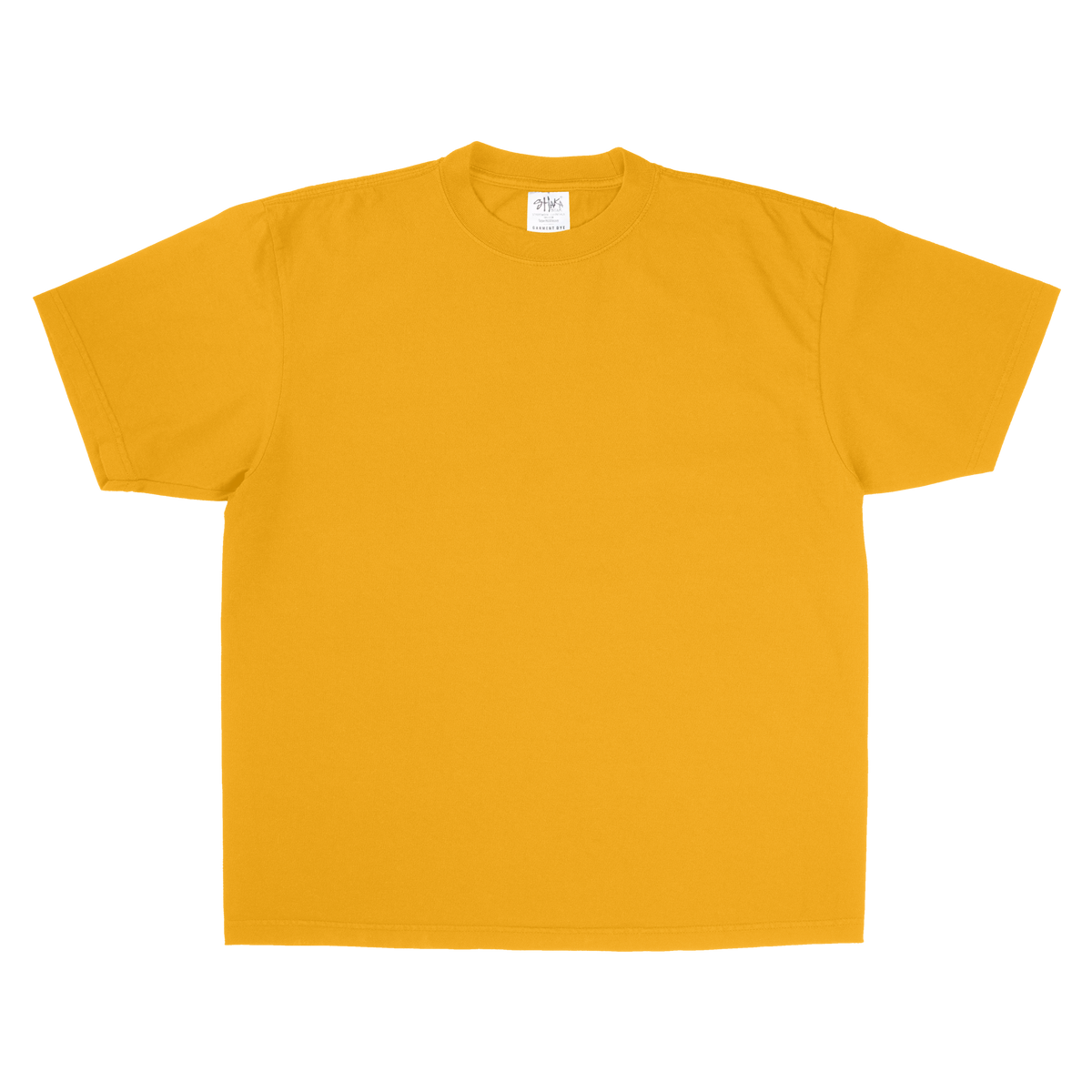 Shaka Wear SHGD - Unisex Max Heavyweight Garment-Dyed T-Shirt - Mustard