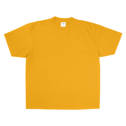 Shaka Wear SHGD - Unisex Max Heavyweight Garment-Dyed T-Shirt - Mustard