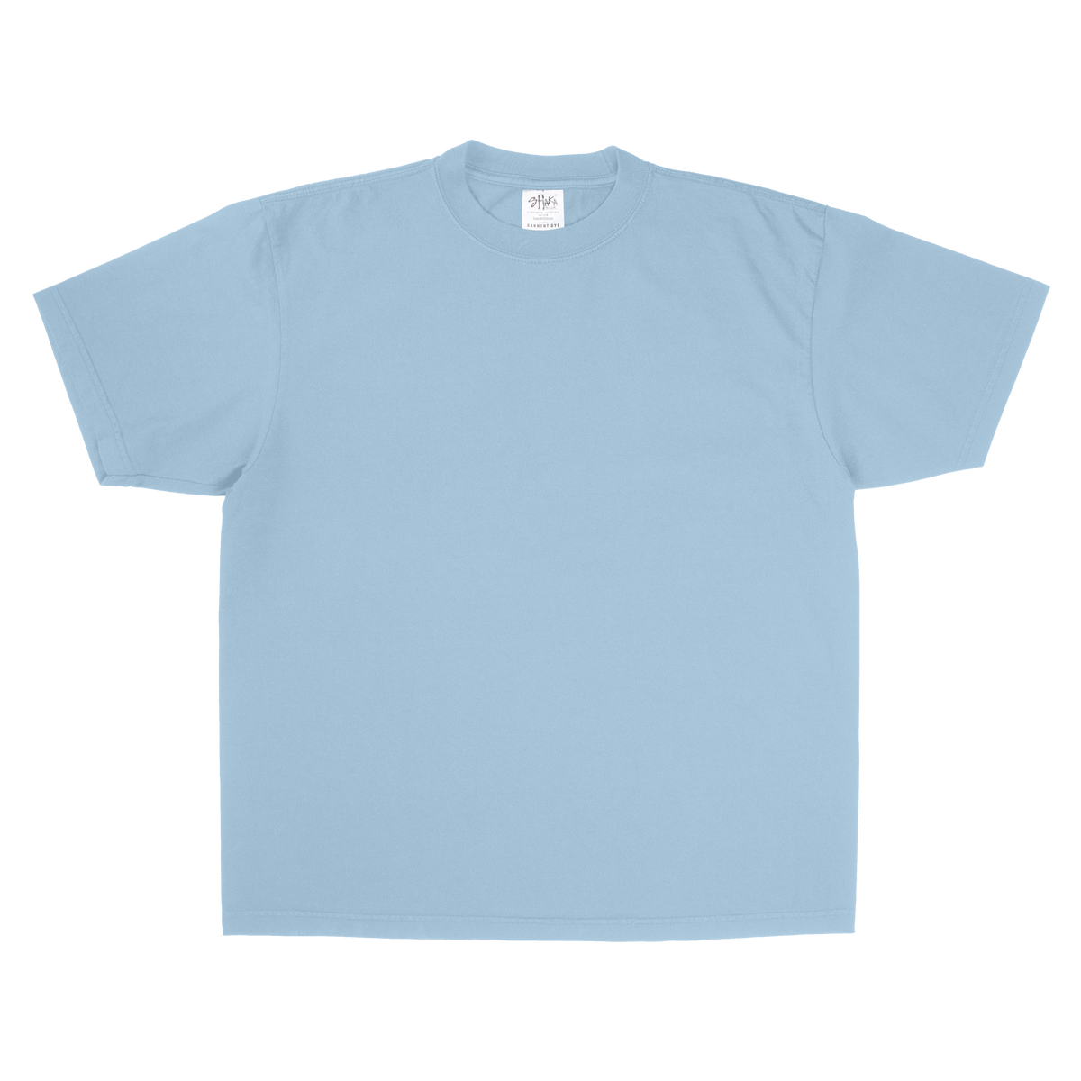 Shaka Wear SHGD - Unisex Max Heavyweight Garment-Dyed T-Shirt - Powder Blue